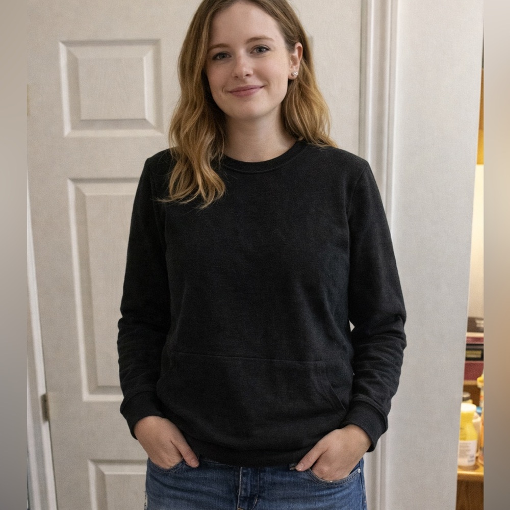 lululemon athletica Black Sweatshirt